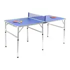 Randy & Travis Machinery 152cm Portable Tennis Table, Folding Ping Pong Table Ga