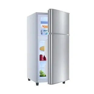 【新品上市】小冰箱家用小型宿舍出租房冷凍冷藏迷你雙開門電冰箱一級節能省電 露天拍賣 露天拍賣