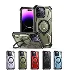 Magsafe Full Body Rugged Shockproof Case For iPhone 16 12 14 Pro Max 14 Plus 13