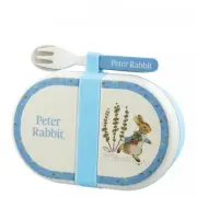PETER RABBIT Organic Snack Box with Cutlery Set Beatrix Potter