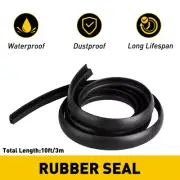 Rubber Seal Edge Trim For Car Door Window Hood Anti Noise Weather Strip 118''