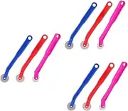 ARTIBETTER 3sets Sewing Tools Leather Tracing Wheel for Fabric Serrated Tracing Wheel Cloth Spacing Stitch Roulette Marker Sturdy Sewing for Quilting 3pcs*3