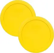 Pyrex 7201-PC Round 4 Cup Storage Lid for Glass Bowls (2, Yellow)