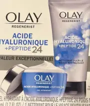 Olay Regenerist Hyaluronic Peptide 24 Facial Cleanser / Hydrating Gel COMBO PACK