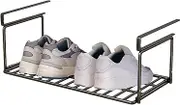 Under Shoe Rack Tray - Shoe Shelf Storage Tray, Multipurpose Cabinet Shoe Shelf | Space Saving Folding Shoe Storage Rack, Entryway Bottom Grid Design Shoe Cabinet Partition Multipurpose Shoe Rack