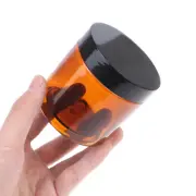 200ml Amber Brown Cosmetic Face Cream Bottles Lip Balm Sample Container Jar _R1