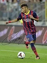 Neymar FC Dasilva Naymar Da Silva Jr Signed Autographed Photo Poster Memorabilia