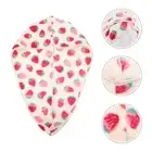 Coral Fleece Hair Hat Hair Towel Wrap Women Hair Drying Towels Button