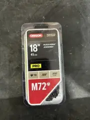 Oregon M72 Chainsaw Chain for 18in. Bar for Echo, Dolmar, Makita and More