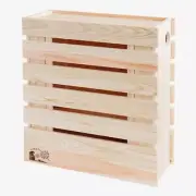 Router Cable Box Medium Size Storage made of Hinoki cypress from Wa From Japan