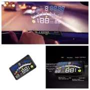 Car Digital Head Up Display Speedometer HUD OBD2 Speed Temp Alarm Projector MPH (for: Honda Civic)