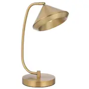 Lanzhou Full Brass Cone Shade Table Lamp