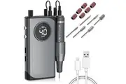 40000rpm Nail Drill Machine Rechargeable Portable Powerful Electric Nail File