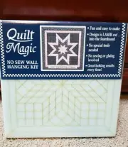 Quilt Magic No Sew Wall Hanging Kit #202 Diamond Magic 12x12 inches
