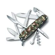 VICTORINOX HUNTSMAN CAMOUFLAGE - SWISS ARMY POCKET KNIFE 91 MM - 15 TOOLS