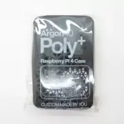 Argon 40 Poly+ Black Raspberry Pi 4 Vented Case A19-003 AR-POL