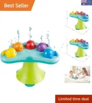 Waterproof Floating Whale Fountain Toy – Fun Musical Bath Time Sensory Play