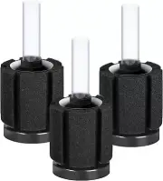 Aquarium Nano Bio Sponge Foam Filter for Fish Tank up to 10 Gallon，3 Pack