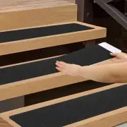 5Pack 6” x 24” Outdoor Stair Treads Non-Slip Safety Tape with Reflective Stripe