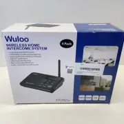 4 Pack Wuloo Intercoms Wireless for Home Intercome System WL-888 New In Box