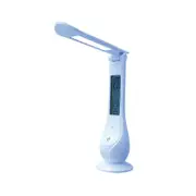 LED Rechargeable Eye Protection Desk Lamp Creative Foldable Bedside Lamp USB Table Lamp-Blue