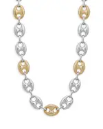 Alberto Amati 14K Yellow Gold & Sterling Silver Mariner Link Chain Necklace, 18