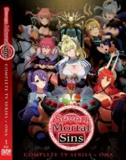 DVD ANIME SEVEN MORTAL SINS VOL.1-12 END + ONA *UNCUT* ENGLISH DUBBED REGION ALL