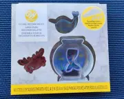 Wilton Cookie Decorating Kit - 4 Cutters 4 12 in Bags 4 Tips - Mermaid Tail