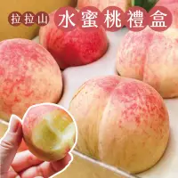 在飛比找生活市集優惠-【初品果】拉拉山香甜多汁水蜜桃禮盒1400g