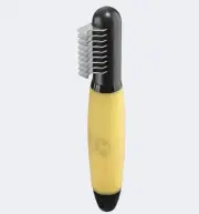 NEW ConAirPro Dog De-Matting Rake Comb Soft Gel Grip Handle
