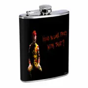 Joker Clown Em1 Flask 8oz Stainless Steel Hip Drinking Whiskey