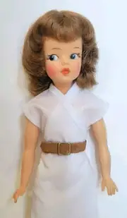 Suede Leather Reddish Brown Belt For Ideal Tammy, Barbie Or Other Dolls New