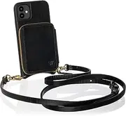 Wilken iPhone Crossbody Purse Case with Lanyard | Leather