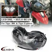 For '10-'17 Tiger 800 XCx Explorer XC XR LED Headlight DRL Hi/Lo Beam Assemblies
