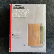 Broan Door Chime Bell Model RC212 Real Wood Mid Century Modern Post Modern NOS