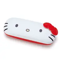 在飛比找樂天市場購物網優惠-大賀屋 日貨 hello kitty 眼鏡盒 飾品盒 眼鏡布