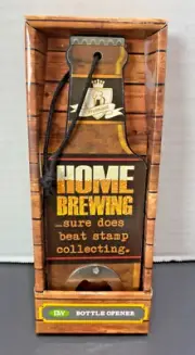NEW Decorative Beer Bottle Opener HOME BREWING.. sure does beat stamp collecting