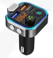 New Bluetooth Car Wireless FM Transmitter Adapter USB Fast Charger Hands-Free