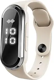 Nuhjytgf Anti-Static Wristband | Digital Watch - Rechargeable Lightweight Ultrasonic Multifunctional Gnat Wristband for Work