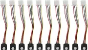 SATA Cables Big 4Pin to 15Pin IDE‑SATA Power Conversion Power Splitter Providing Power for Computer DIYers