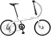 Folding Bike 20Inch Steel Brake 6 Speed Urban Commuter Bicycle for Shift Leisure