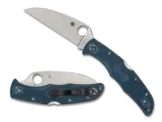 Spyderco Knives Endura 4 Lockback C10FPWK390 Stainless Blue FRN Pocket Knife