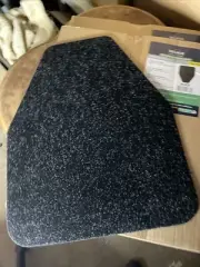 NEW! (6) Wizkid Antimicrobial Original Urinal Mats, Black, 6 Pack! $0 Ship USA