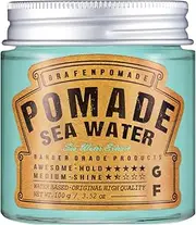 GRAFEN Sea Water Pomade Cream 3.52 Oz for Man & Boy, Strong Styling for Very Thick Hair Type, Hold original style by night, Men & Boys Be Groomer, Perfume Hair Hard Wax, Scent of Sea, Strong and Firm