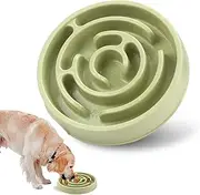 Coolplay Dog Bowl Slow Eating Dog Food Bowl Slow Feeder Dog Bowls Dog Puzzle Light Green