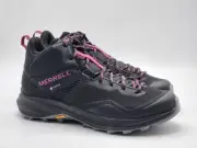 Merrell MQM 3 Mid GTX Women's Trail Running Shoes - Black/Fuschia - US 7.5, 10