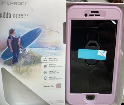 LifeProof NUUD Water/Dirt/Snow/Shock PROOF Case for iPhone 8 Plus - PURPLE
