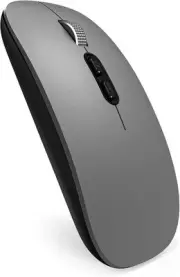 Bluetooth Mouse, Rechargeable Wireless Mouse with Dual Mode - Bluetooth/Wireless