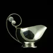 Georg Jensen Hammered Sterling Silver Creamer #321B - Johan Rohde