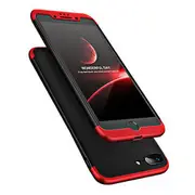 Bakeey?&bdquo;? 3 in 1 Double Dip 360?&deg; Full Protection PC Case for iPhone 7/8 7Plus/8Plus IPHONE 7 PLUS/8 PLUS RED